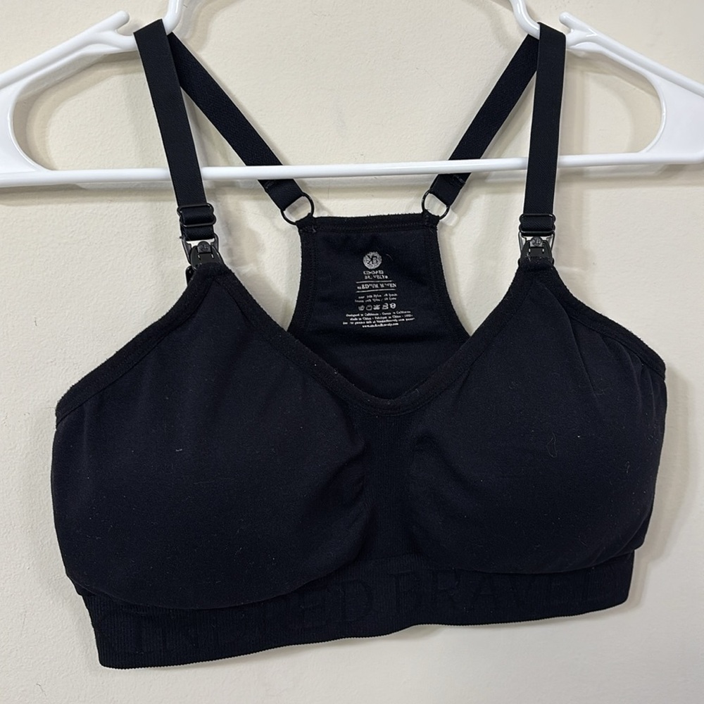Kindred Bravely Sublime Hands-Free Pumping & Nursing Sports Bra Size Medium - Picture 4 of 9